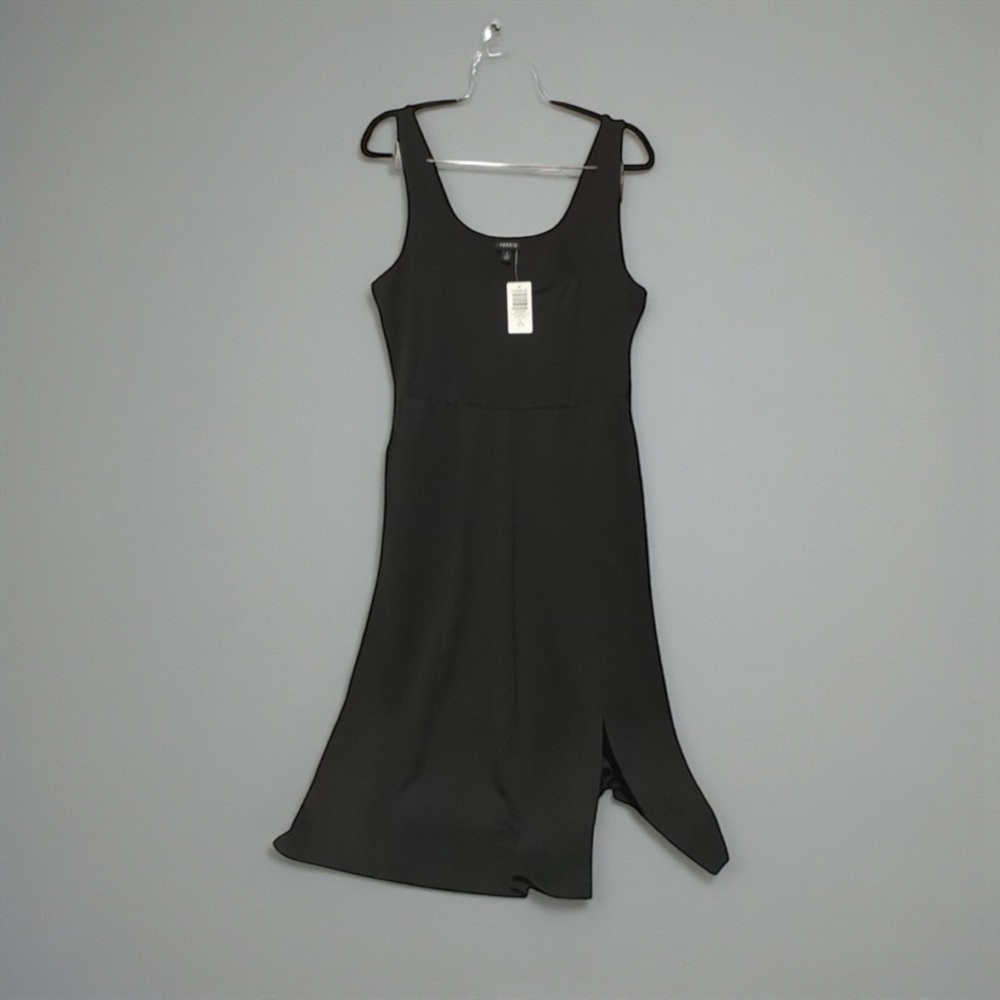 Torrid Women’s Elegant Black Sleeveless Dress with slit NWT Size XL 14-16